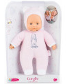 BEBE P'TIT COEUR OURS ROSE 30CM