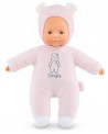 BEBE P'TIT COEUR OURS ROSE 30CM