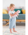 BEBE P'TIT COEUR OURS ROSE 30CM