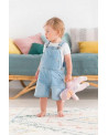 BEBE P'TIT COEUR OURS ROSE 30CM