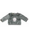 SWEAT VELOUR OURSON BEBE 36CM