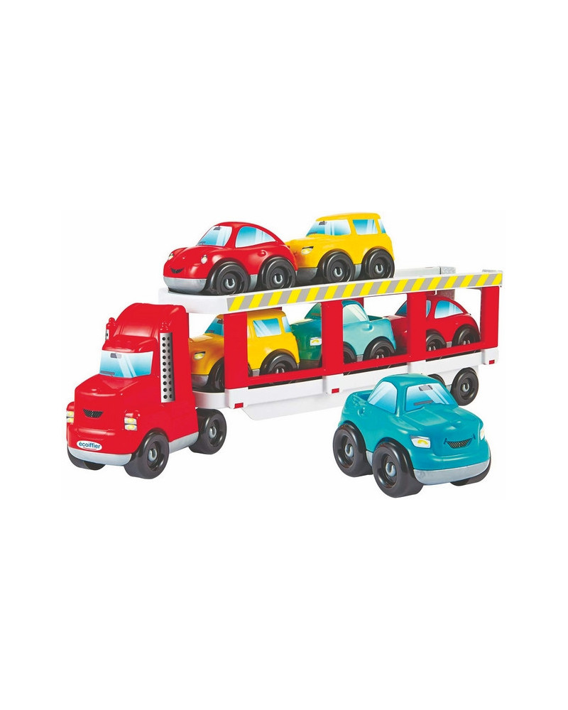 ABRICK LE TRANSPORTEUR + 6 VEHICULES