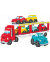 ABRICK LE TRANSPORTEUR + 6 VEHICULES