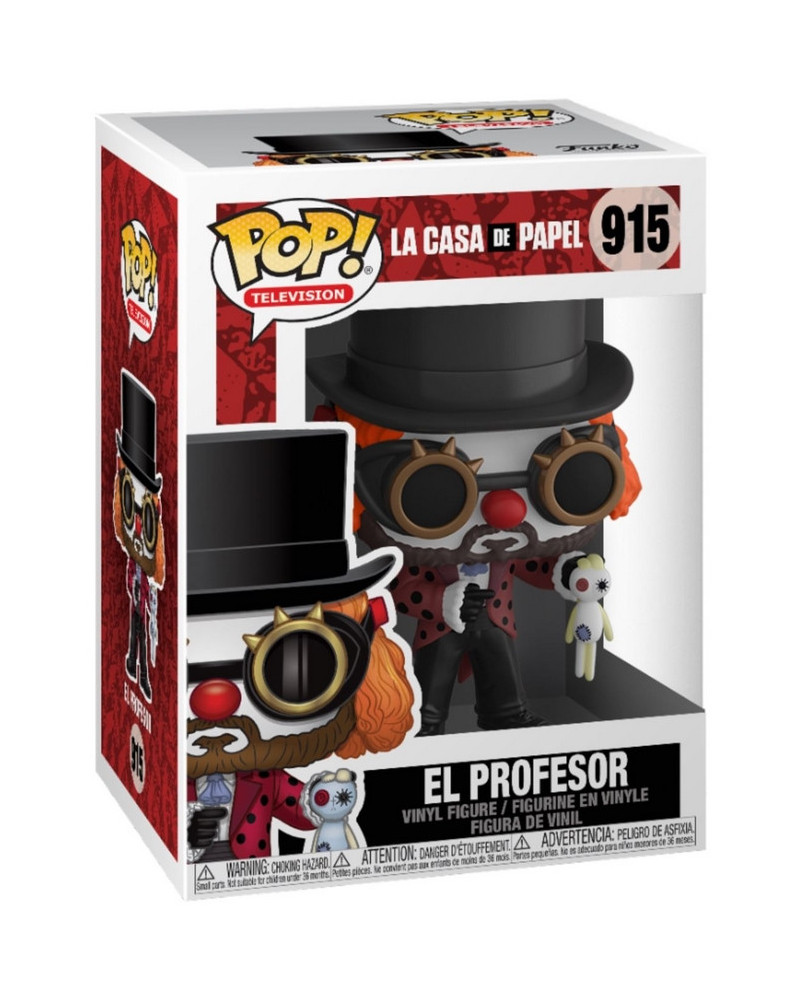 FUNKO POP 915 CASA DE PAPEL PROF. O CLOW