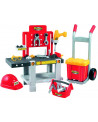 ETABLI + DIABLE + BTE A OUTILS + CASQUE