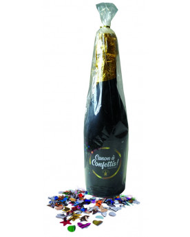 BOUTEILLE CANON A CONFETTIS