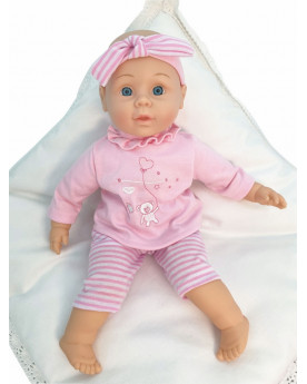 BEBE BAMBOLINA ROSE 38CM 50...