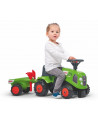 PORTEUR TRACTEUR CLAAS + REMORQUE + DOUB