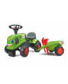 PORTEUR TRACTEUR CLAAS + REMORQUE + DOUB