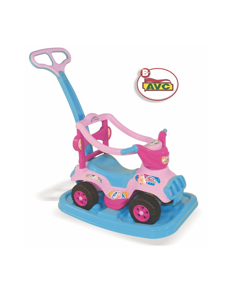 PORTEUR QUAD ROSE BALANCELLE A CANNE