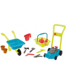 SUPER PACK 3EN1 BROUETTE TONDEUSE PANIER