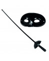 SET ZORRO MASQUE + EPEE 60CM