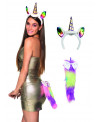 SET TIARE + QUEUE DE LICORNE