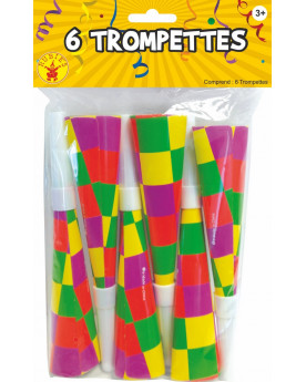 6 TROMPETTES CARTON