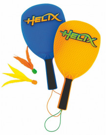 2 RAQUETTES + 2 PLUMES HELIX