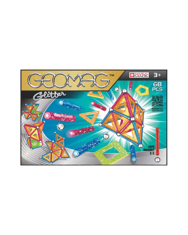 GEOMAG GLITTER 68 PCES