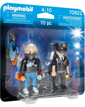 POLICIER ET TAGGUEUR