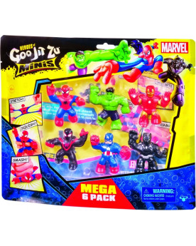 GOOJITZU MARVEL PACK DE 6