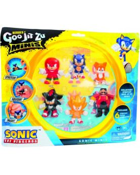 GOOJITZU SONIC MINI PACK DE 6