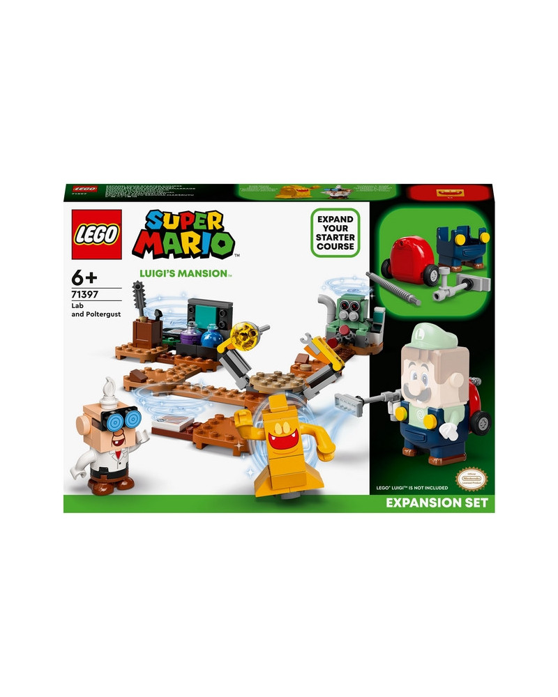 LABO ET ECTOBLAST DE LUIGI'S MANSION