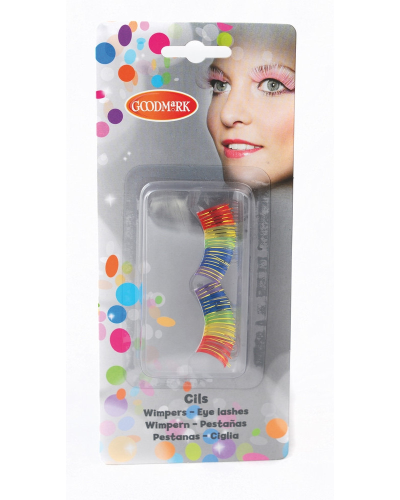 FAUX CILS MULTICOLORES