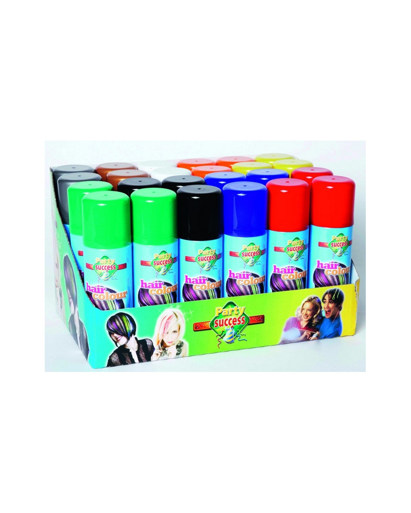 LAQUE DE CHEVEUX 125ML 9 COUL ASS.
