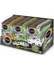 PACK DE 5 BALLONS LUMINEUX 3 DECORS