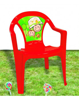 CHAISE FLEUR ROUGE