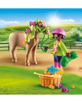 CAVALIERE AVEC PONEY