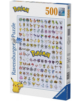 POKEMON PUZ.500PCES POKEDEX...