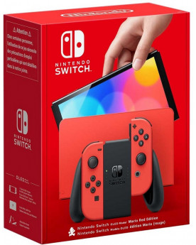 SWITCH CONSOLE OLED ED ROUGE