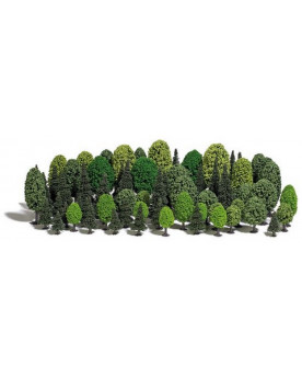 ENSEMBLE DE 70 ARBRES 40A105MM