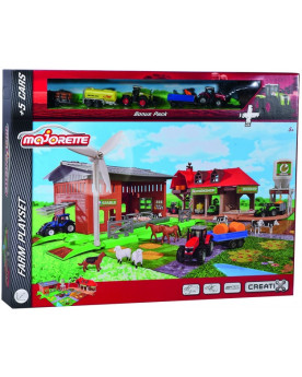 MAJORETTE COFFRET FERME + 5...