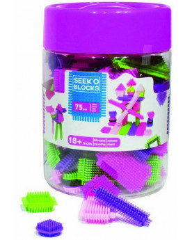 BARIL 75 PCES CHARDON ROSE