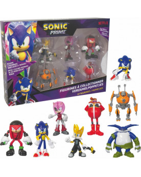 SONIC 8 FIGURINES RESINE 6.5CM
