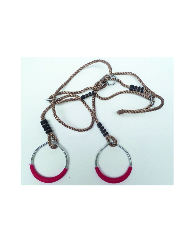 AGRES ANNEAUX DE GYM 12X07 CORDES 12MM