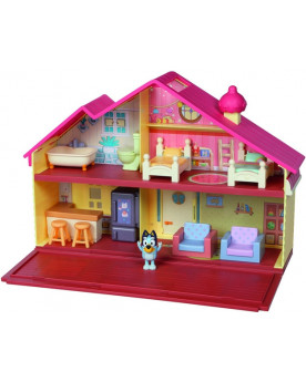 BLUEY MAISON 4 PCES + BLUEY
