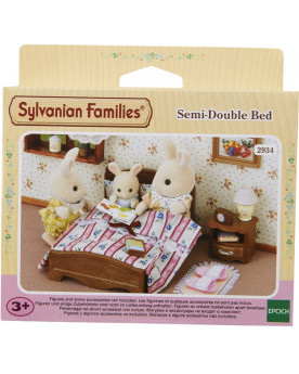 Sylvanian Families - 5019 - Le semi lit double, Plastique