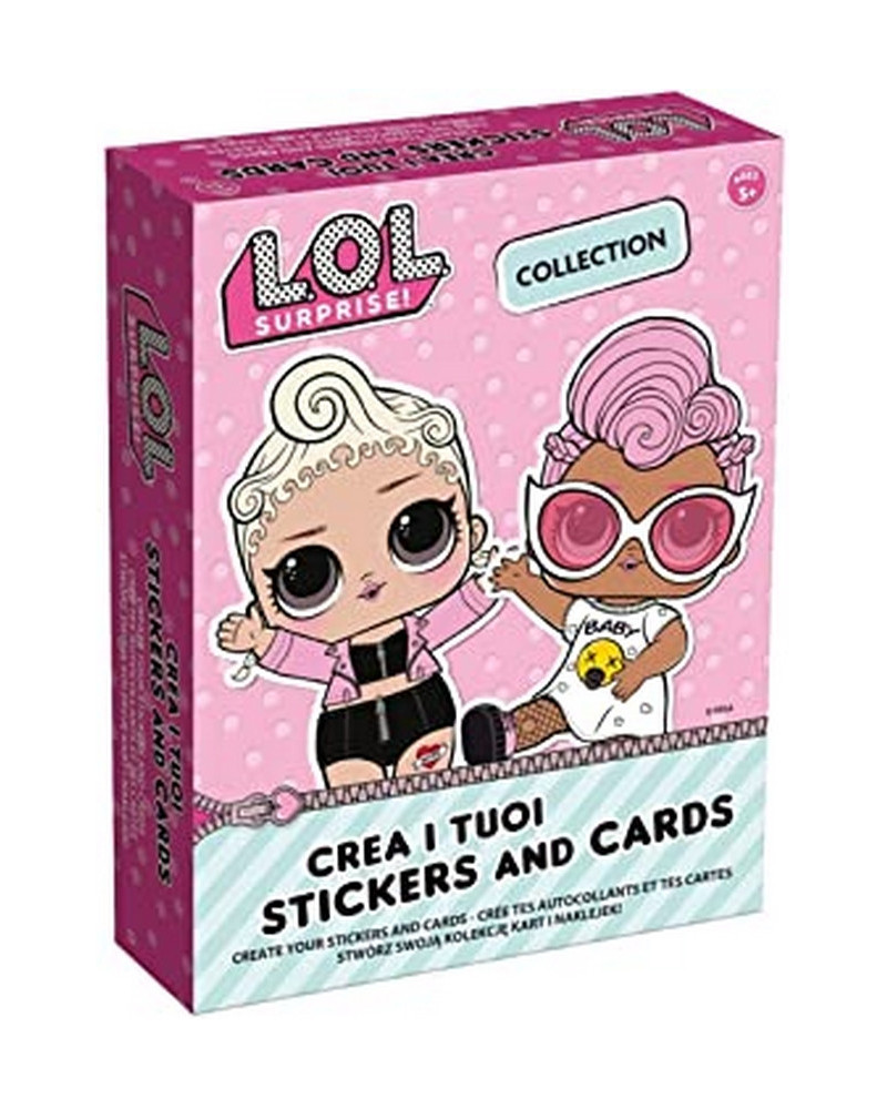 LOL CREE TES STICKERS&CARDS COLLECTION