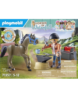 Playmobil 1.2.3 - Calèche Avec Licorne Et Fée - Le zèbre à pois sprl