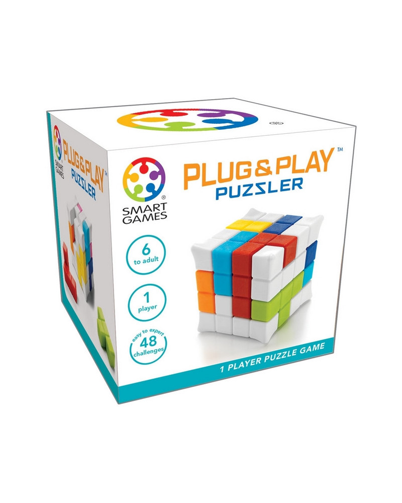 MINI CUBE PLUG AND PLAY PUZZLER 48 DEFIS