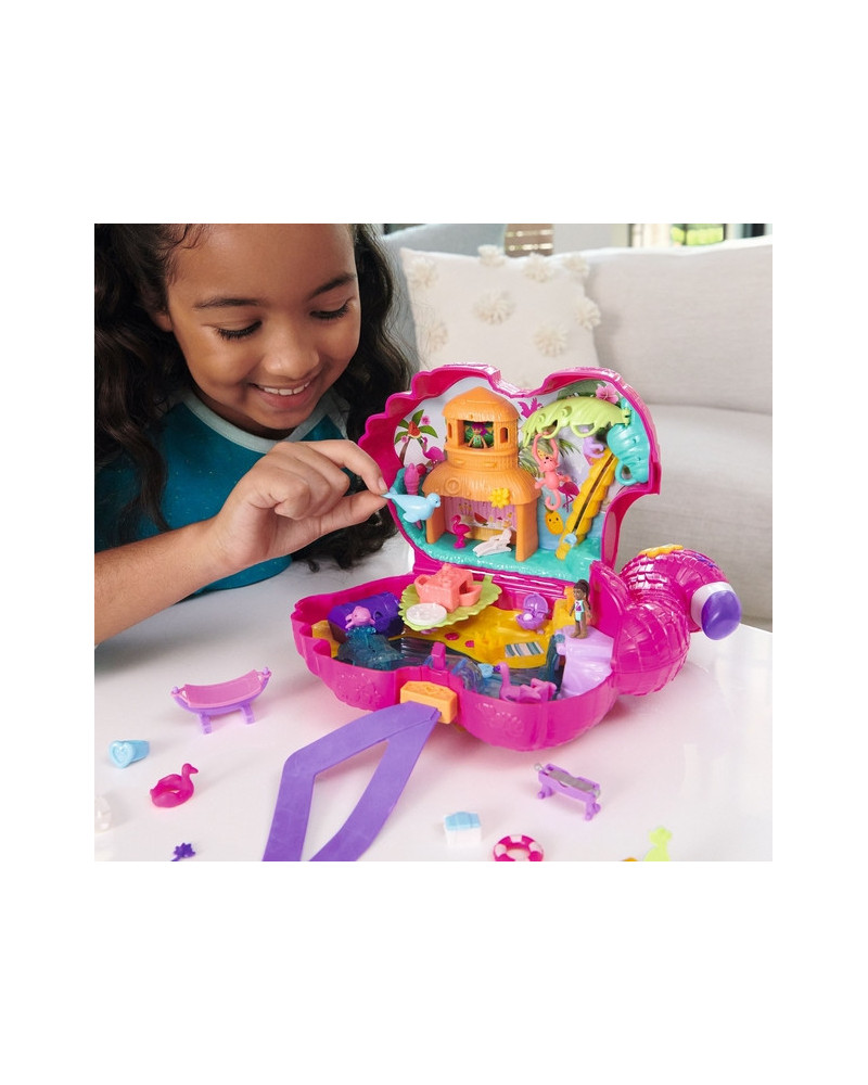 POLLY POCKET FLAMANT ROSE SURPRISE
