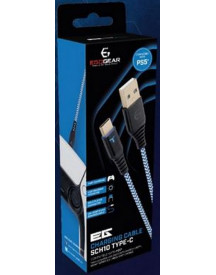 PS5 CABLE DE RECHARGE USB-C 3M BLNC&BLEU