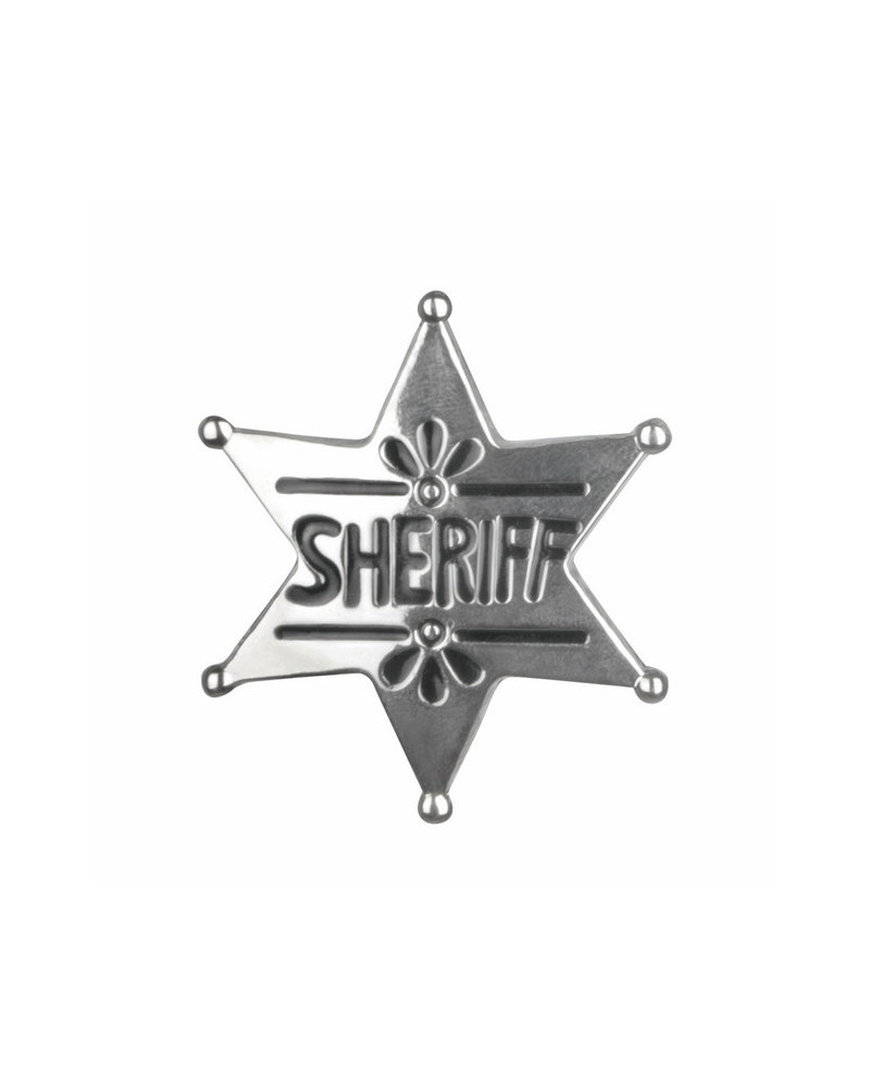 ETOILE DE SHERIFF METAL