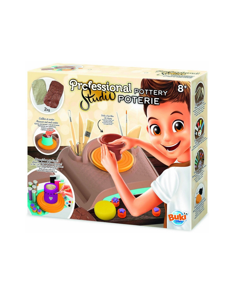 Mini machine à poterie électrique pour enfants et adultes, outils