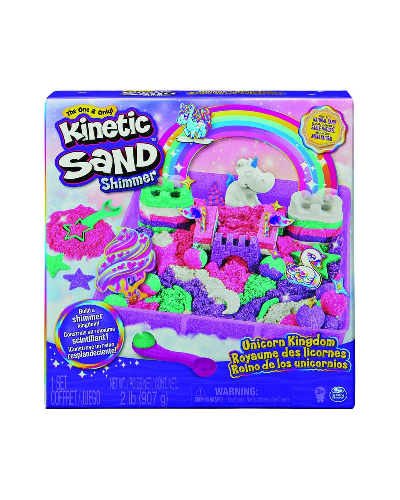 kinetic sand unicorn kingdom playset