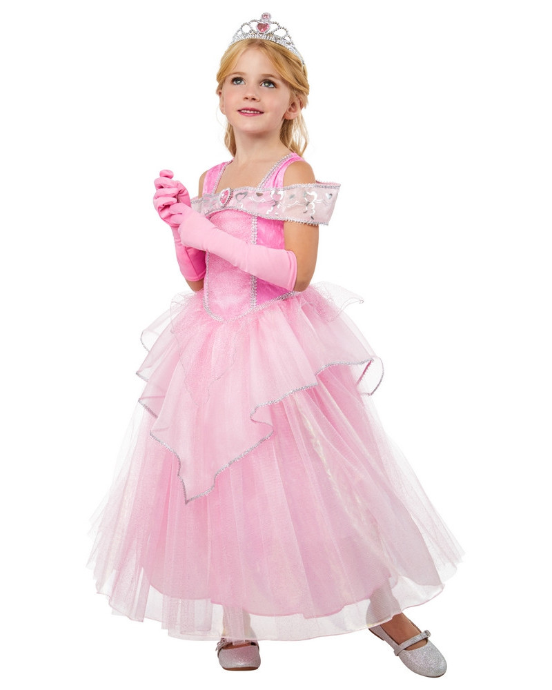 Déguisement princesse rose-2/3 ans - Costumes bébé jusqu'à 3 ans