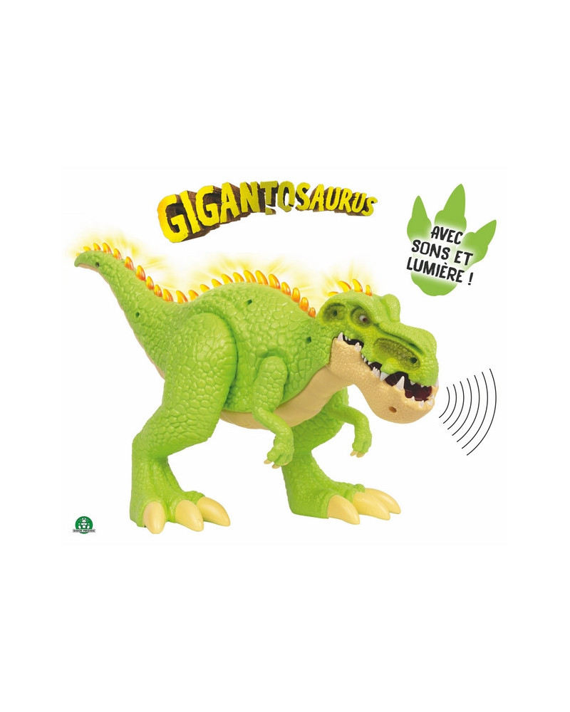 Peluche Gigantosaurus - Giganto électronique 30cm : la peluche à