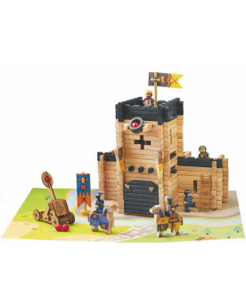 Jeu de construction château - jouet en bois - la fée du jouet