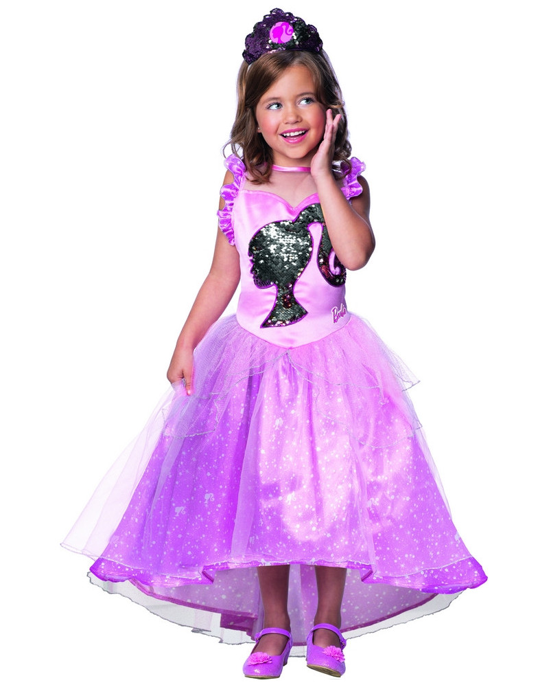 COSTUME LUXE BARBIE PRINCESSE PAILL 3/4